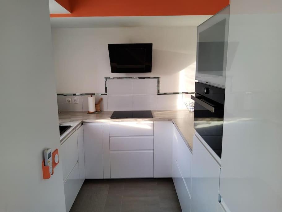 Magnifique Rooftop Duplex Climatise Familial, Aux Arceaux Montpellier Exterior photo